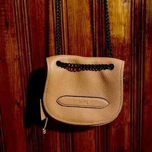 Sexy sleek petite chained Coach purse